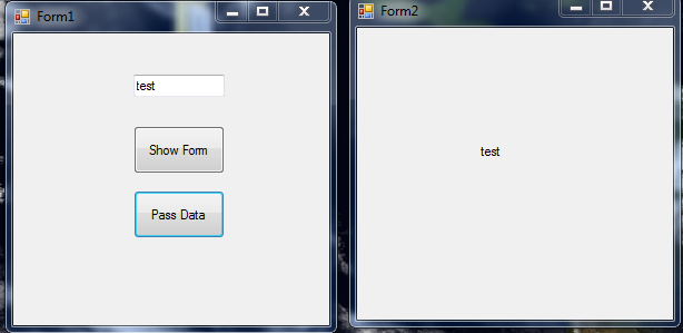 Form show c. Netpass/. Show forms. Public form1(){INITIALIZECOMPONENT();}. Show forms in vs.