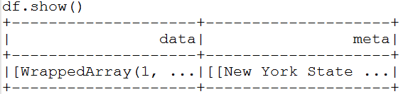 Spark json. Struct Type pyspark