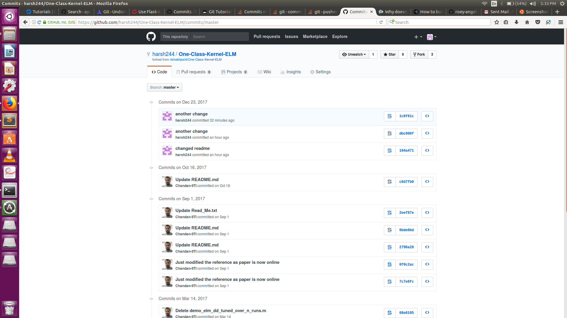 Как удалить коммит на github