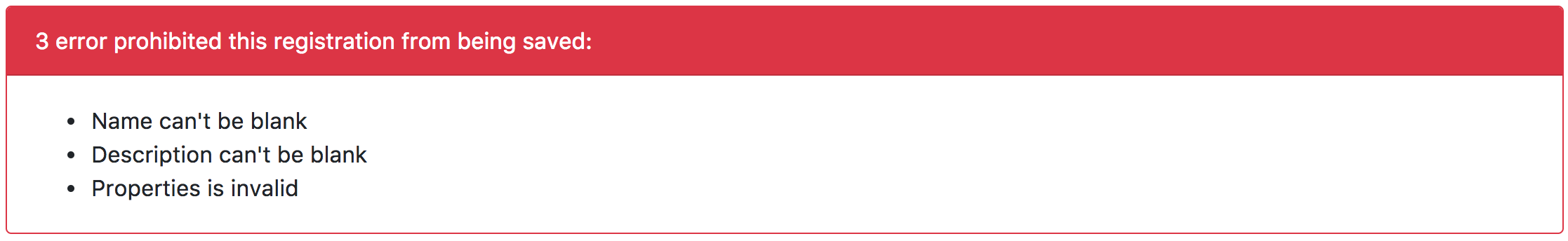 Rails errors