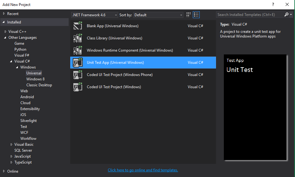 C project app