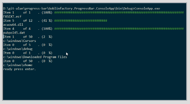 C progress bar. Консольное приложение c#. консольный интерфейс c#. console progressbar. c# рисование в консоли.