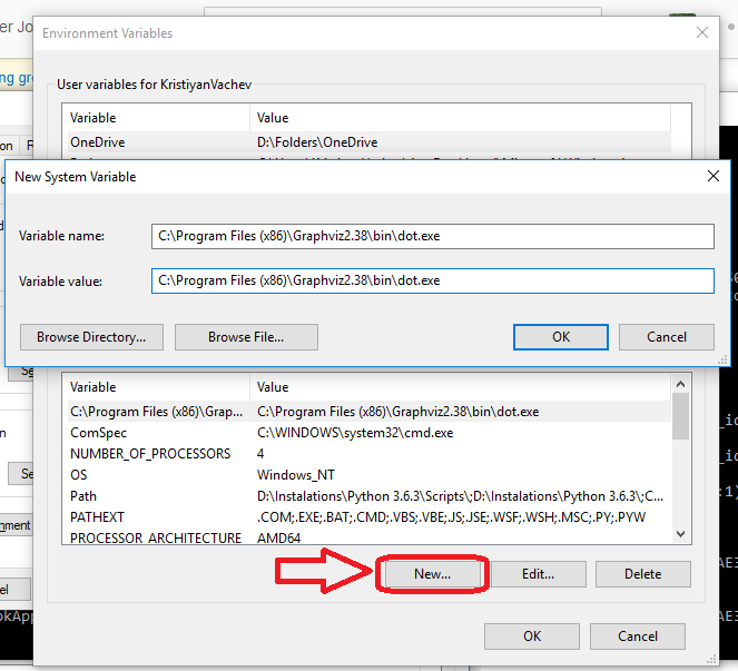 Exe по умолчанию. Path по умолчанию где. K-Dot 2. EXECUTABLENOTFOUND: failed to execute windowspath('Dot'), make sure the graphviz executables are on your Systems' Path.